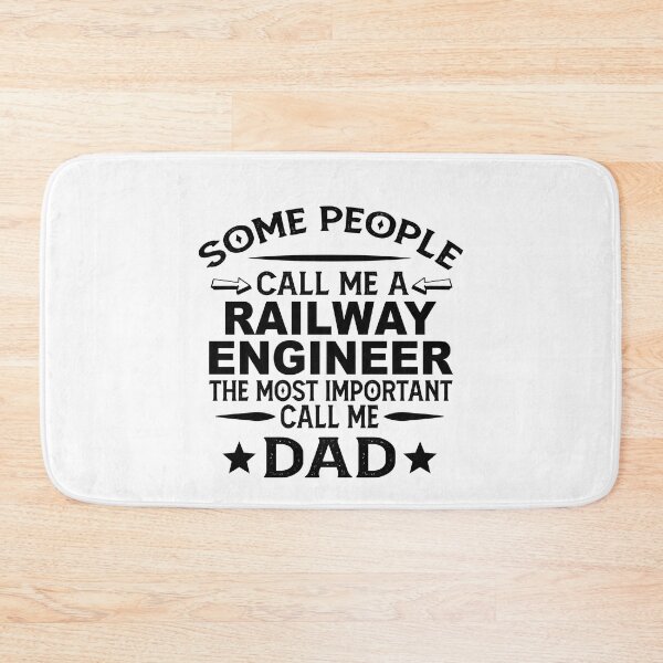 Item preview, Railway engineer Father Dad T-shirt gift for father's Day Railway engineer Dad Father's Day, Railway engineer Dad Hudband Christmas Gift designed and sold by xlnv.