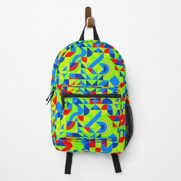 Item preview, geometric colorful patterns conceptual Art - Abstract Neo Geo graphic design designed and sold by Design Repo.
