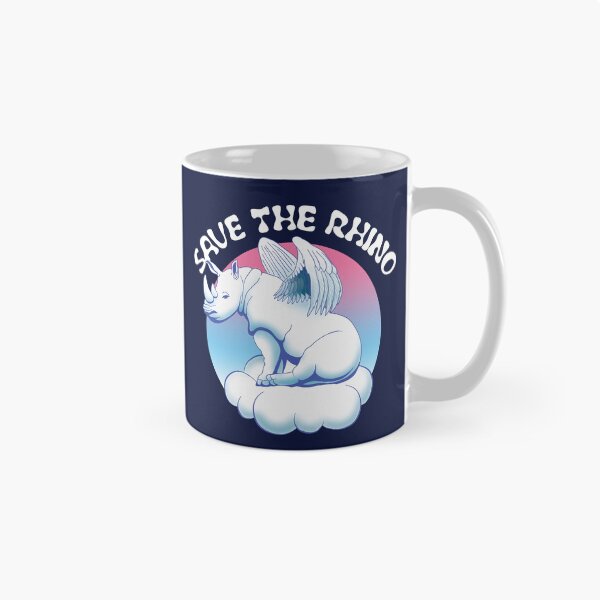Item preview, Save The Rhino | Rhinoceros Conservation Awareness Quote designed and sold by TMBTM.
