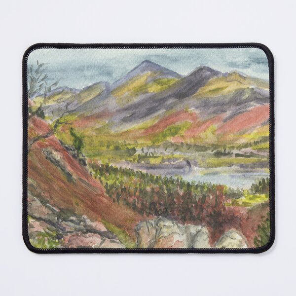 Item preview, Skiddaw and Derwentwater from the route up Castle Crag designed and sold by LymphomaLass.