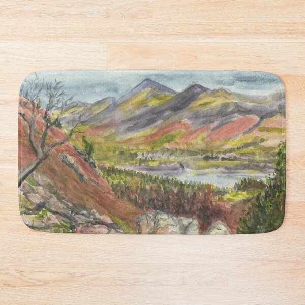 Item preview, Skiddaw and Derwentwater from the route up Castle Crag designed and sold by LymphomaLass.