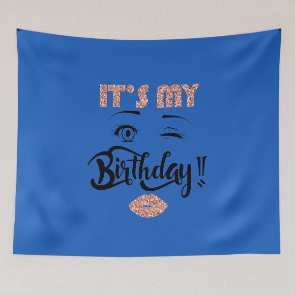 Item preview, Its My Birthday Shirt for Women Great Graphic Shirt for Birthday Party Funny Letter Printed Shirt Top designed and sold by OSTONSHOP.