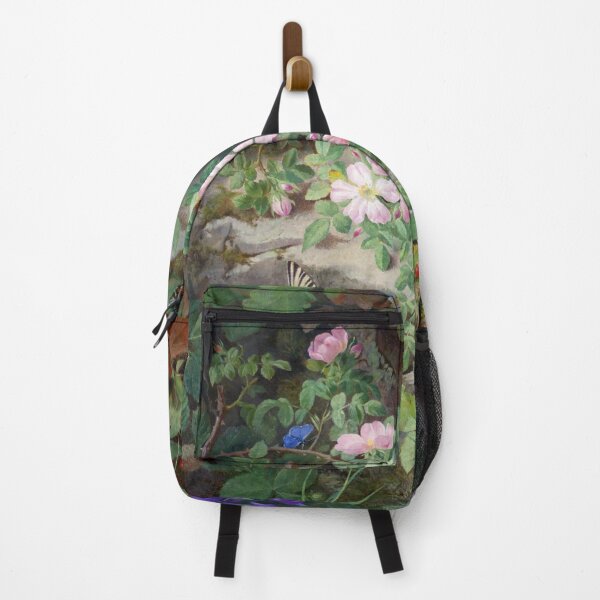 Item preview, Large Still Life with Alpine Flower butterflies ,Großes Stillleben mit Alpenblumen Still Life Josef Lauer designed and sold by TeeARTHY.