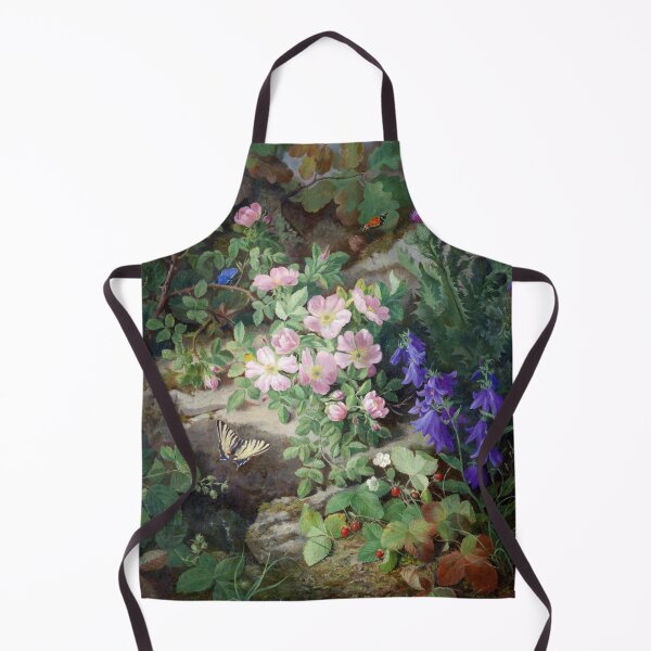 Artikelvorschau, Großes Stillleben mit Alpenblumen-Schmetterlingen, Großes Stillleben mit Alpenblumen-Stillleben Josef Lauer entworfen und verkauft von TeeARTHY.