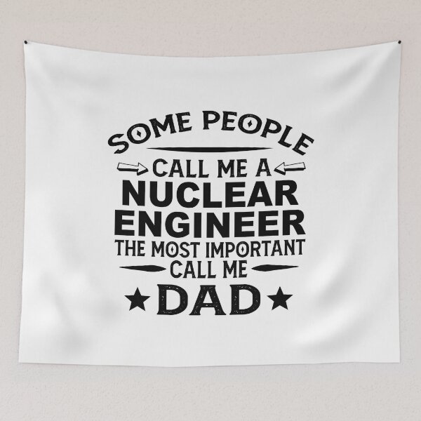 Item preview, Nuclear engineer Father Dad T-shirt gift for father's Day Nuclear engineer Dad Father's Day, Nuclear engineer Dad Hudband Christmas Gift designed and sold by xlnv.