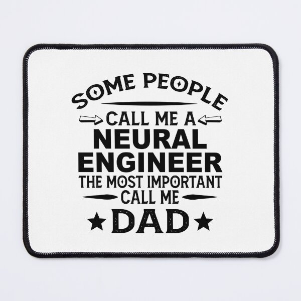 Item preview, Neural engineer Father Dad T-shirt gift for father's Day Neural engineer Dad Father's Day, Neural engineer Dad Hudband Christmas Gift designed and sold by xlnv.