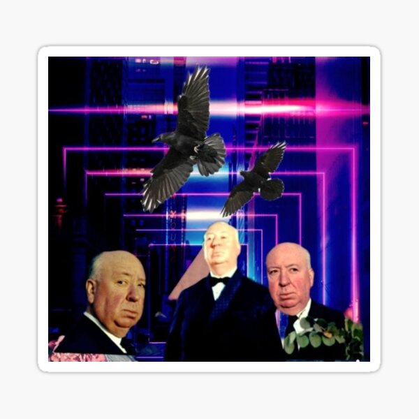 Item preview, Alfred Hitchcock Fan art designed and sold by AnnieHaven.