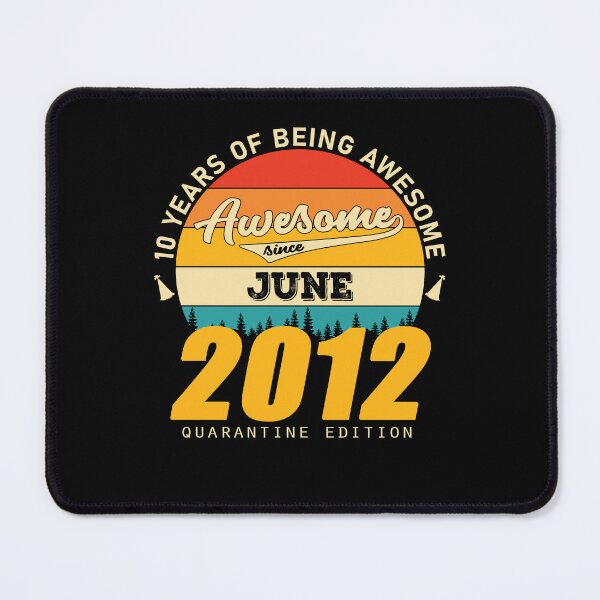 Item preview, 2012 Quarantine Edition June 10 Years Of Being Awesome designed and sold by GeneTonia0307.