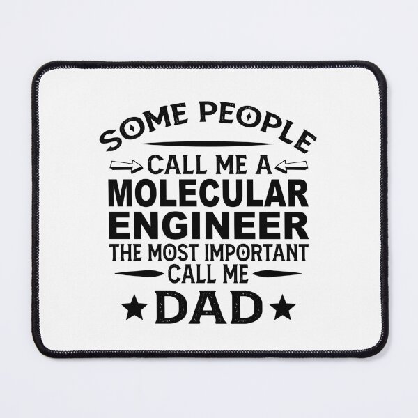 Item preview, Molecular engineer Father Dad T-shirt gift for father's Day Molecular engineer Dad Father's Day, Molecular engineer Dad Hudband Christmas Gift designed and sold by xlnv.