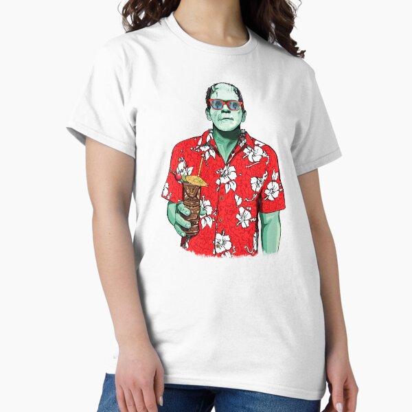 Item preview, Dr. Frankenstein's Tiki Monster designed and sold by FanboyMuseum.