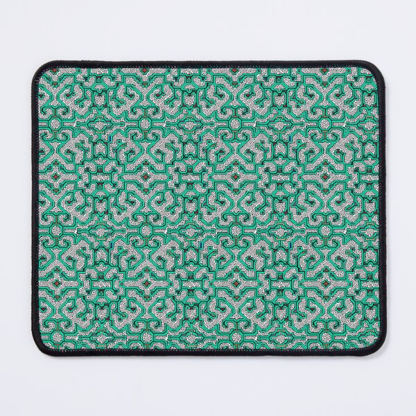 Item preview, Shipibo Conibo Peruvian Jungle Peru Rainforest Amazon Tribal Print in Green designed and sold by Art-and-Archaeo.