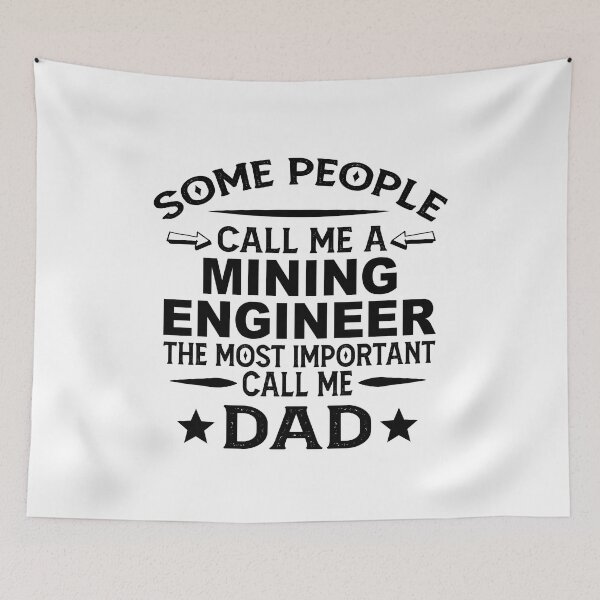 Item preview, Mining engineer Father Dad T-shirt gift for father's Day Mining engineer Dad Father's Day, Mining engineer Dad Hudband Christmas Gift designed and sold by xlnv.