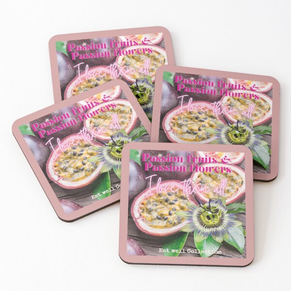 Item preview, 6. Passion fruits and Passion flowers - Collection Eat well designed and sold by Narcisa22.