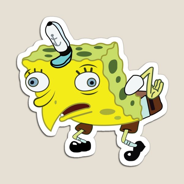 High Quality Spongebob Meme Magnet
