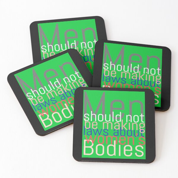 Item preview, Pro Rights Green, Pro Choice Green designed and sold by MildlyAmused.