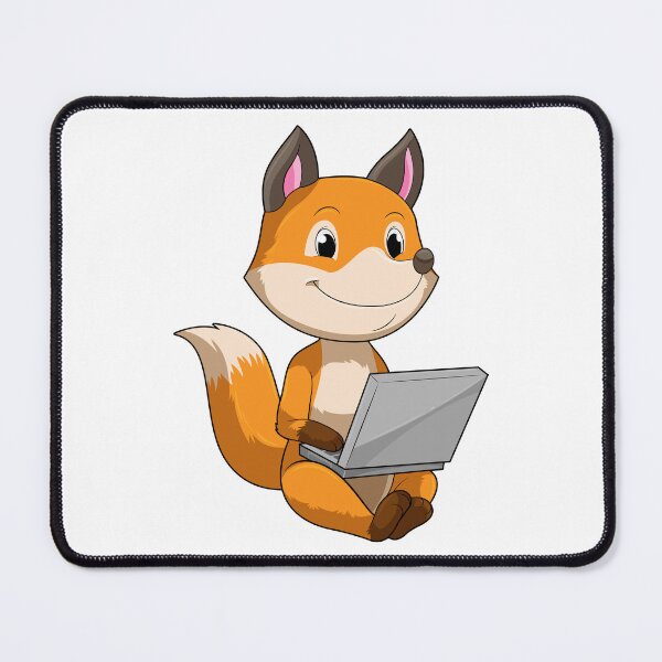 Item preview, Fox with Laptop designed and sold by Snabdesign84.