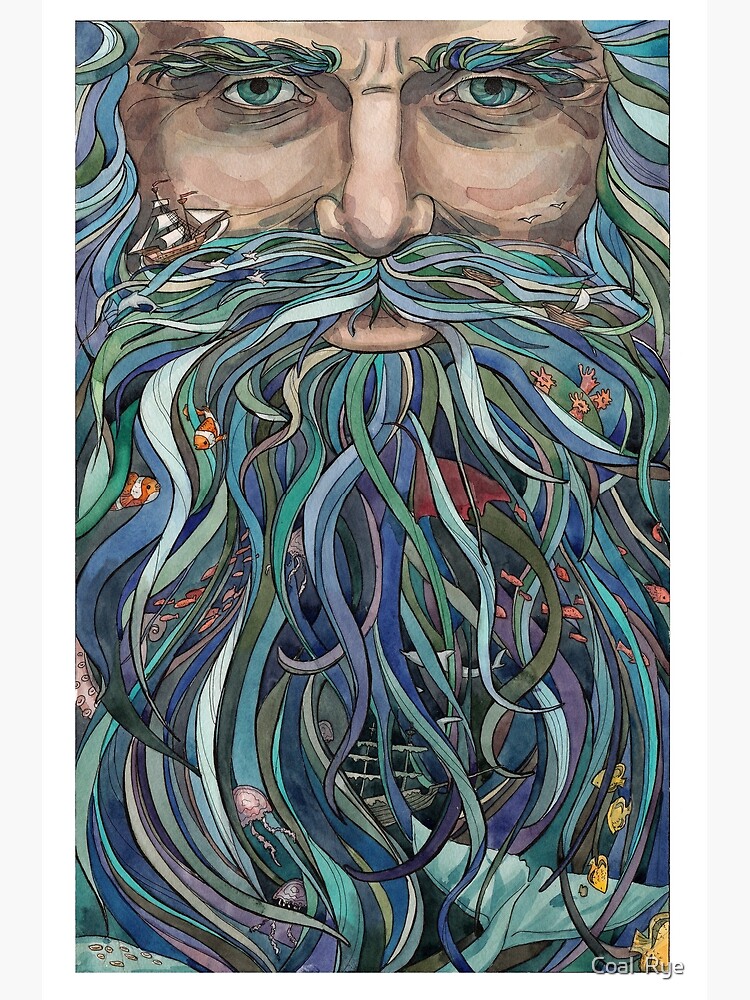 Old man Ocean by juliacoalrye