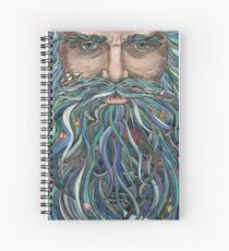 Old man Ocean Spiral Notebook
