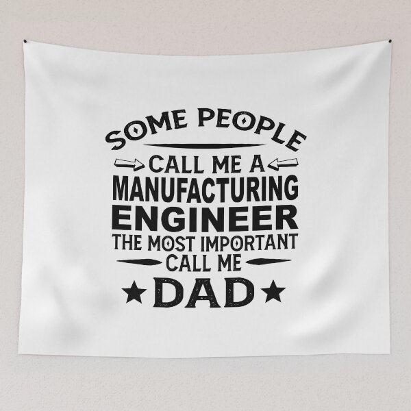 Item preview, Manufacturing engineer Father Dad T-shirt gift for father's Day Manufacturing engineer Dad Father's Day, Manufacturing engineer Dad Hudband Christmas Gift designed and sold by xlnv.