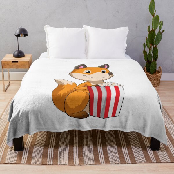 Item preview, Fox with Popcorn designed and sold by Snabdesign84.