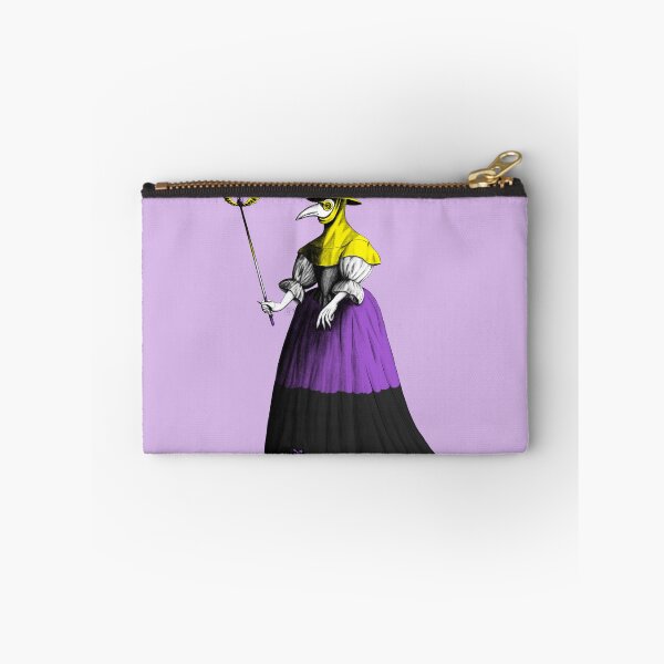 Item preview, Lady Plague Doctor (nonbinary pride flag) designed and sold by Alex Tal.