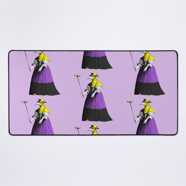 Item preview, Lady Plague Doctor (nonbinary pride flag) designed and sold by Alex Tal.