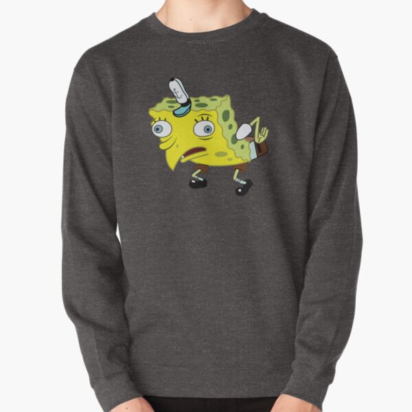 High Quality Spongebob Meme Pullover Sweatshirt