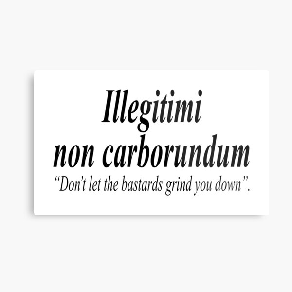 Bastard Symbol Metal Prints Redbubble Bastard Symbol Metal Prints Redbubble