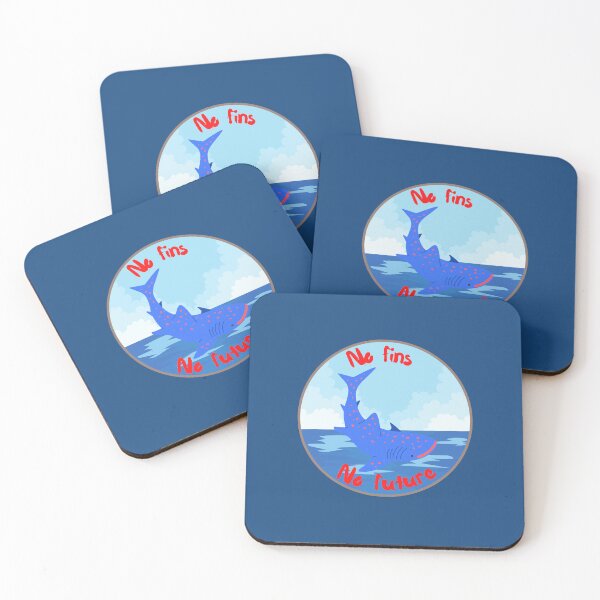 Item preview, No Fins No Future – Save Sharks Design designed and sold by DonneeCreations.