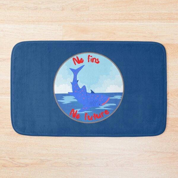 Item preview, No Fins No Future – Save Sharks Design designed and sold by DonneeCreations.