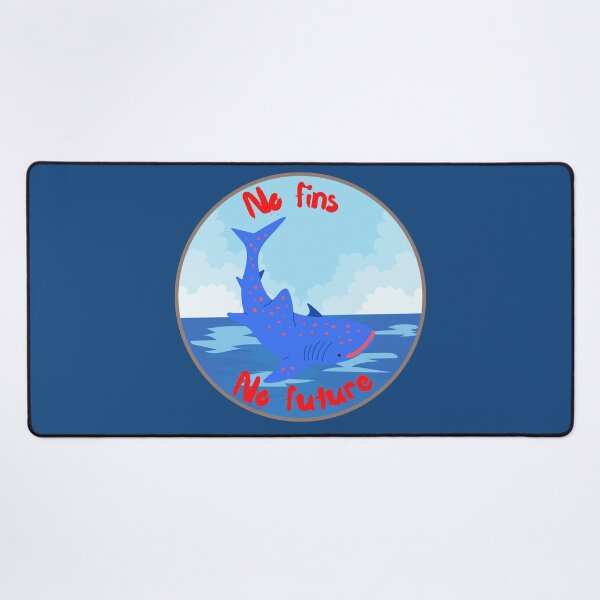 Item preview, No Fins No Future – Save Sharks Design designed and sold by DonneeCreations.