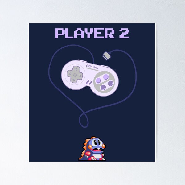 Artikelvorschau, Super Brothers shirt - Player 2 entworfen und verkauft von Nu Threads.