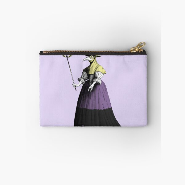 Item preview, Antique Lady Plague Doctor (nonbinary pride flag) designed and sold by Alex Tal.