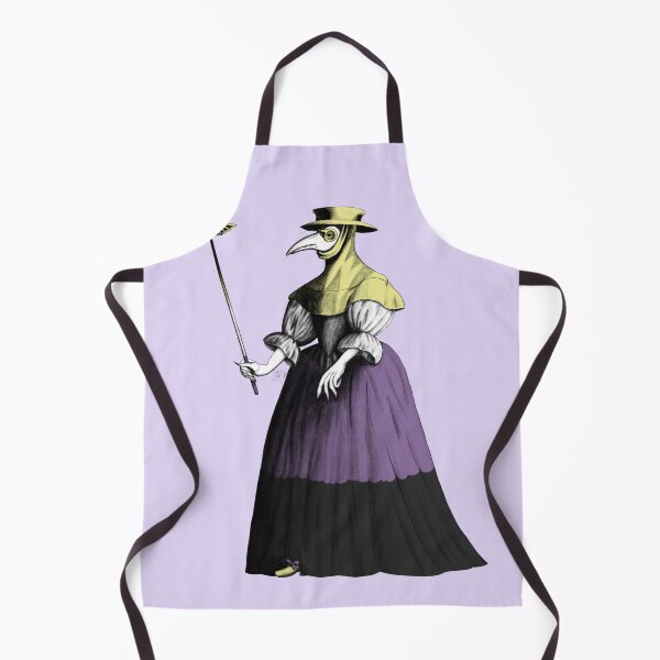Item preview, Antique Lady Plague Doctor (nonbinary pride flag) designed and sold by Alex Tal.