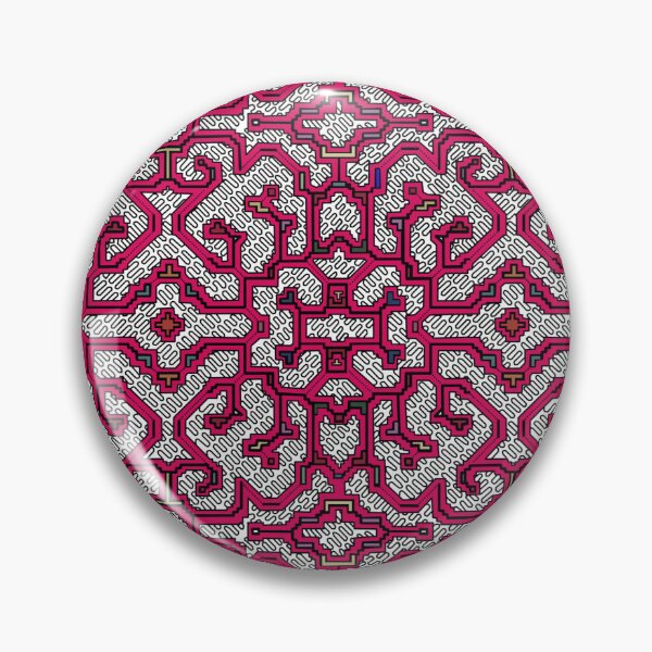 Artikelvorschau, Shipibo Conibo Pink Peruvian Rainforest Peru Amazon Jungle Pattern Tribal Design entworfen und verkauft von Art-and-Archaeo.
