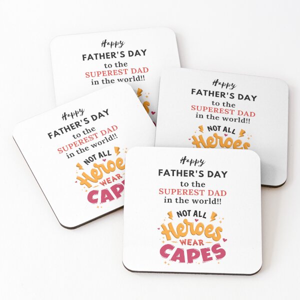Item preview, Happy Father's Day to the superest dad in the world!! Not all heroes wear capes. designed and sold by keenikai.