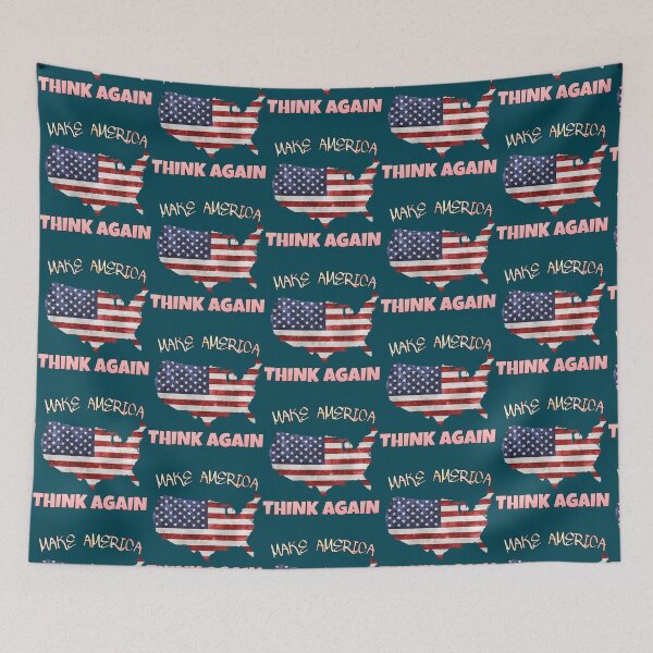 Item preview, Make AMERICA THINK AGAIN    designed and sold by DarleneTeeCorp.