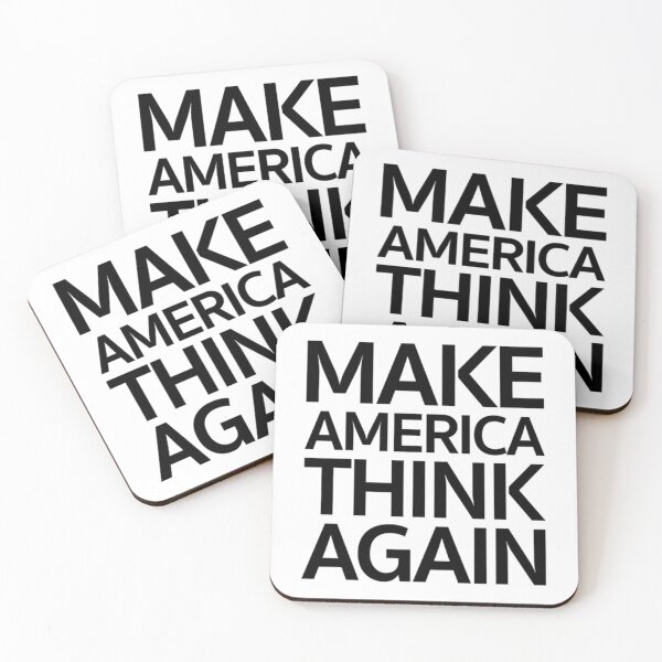 Item preview, Make America Think Again   designed and sold by DarleneTeeCorp.