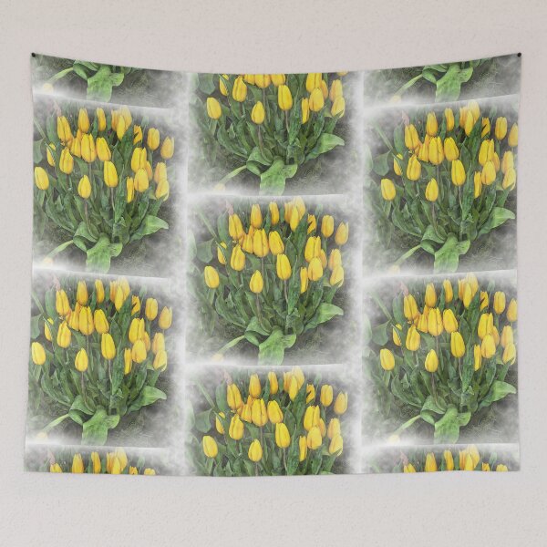 Item preview, Yellow Tulip Cluster designed and sold by KirtTisdale.