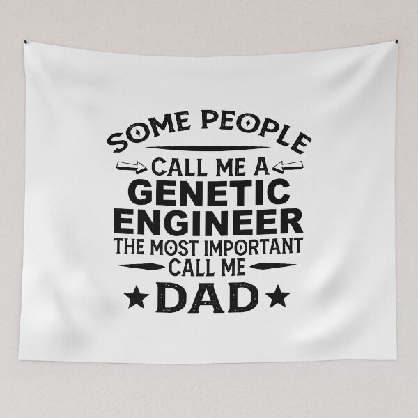 Item preview, Genetic engineer Father Dad T-shirt gift for father's Day Genetic engineer Dad Father's Day, Genetic engineer Dad Hudband Christmas Gift designed and sold by xlnv.