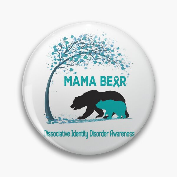 Item preview, Mama Bear Dissociative Identity Disorder Awareness designed and sold by Mnrshirley.