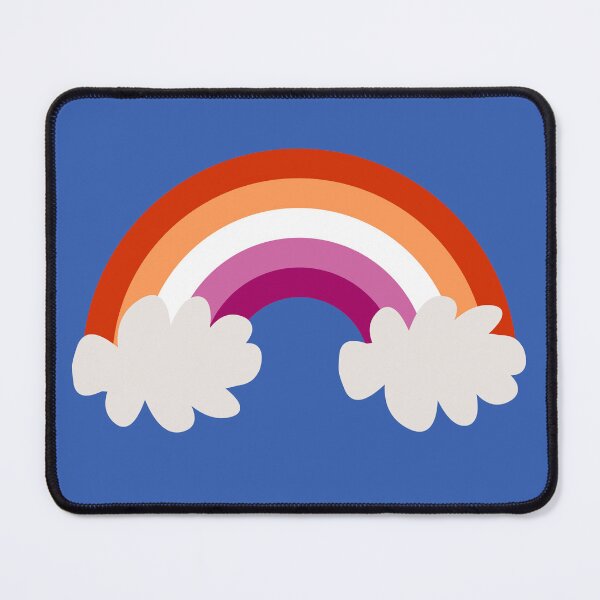 Artikelvorschau, Lesbian Pride Flag Rainbow  entworfen und verkauft von Creations-By-Em.