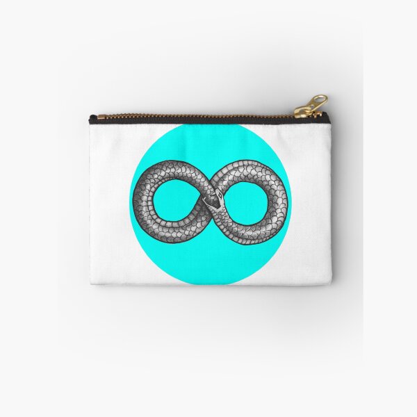 Item preview, Ouroboros Neon Blue designed and sold by OrpheusPo.