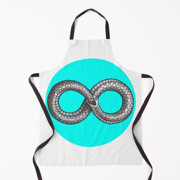 Item preview, Ouroboros Neon Blue designed and sold by OrpheusPo.