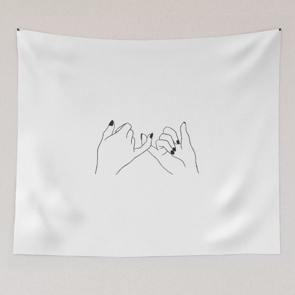 Item preview, pinky promise - line art  designed and sold by itsmemaytal.