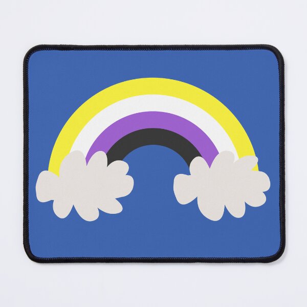 Artikelvorschau, Nonbinary Pride Flag Rainbow  entworfen und verkauft von Creations-By-Em.