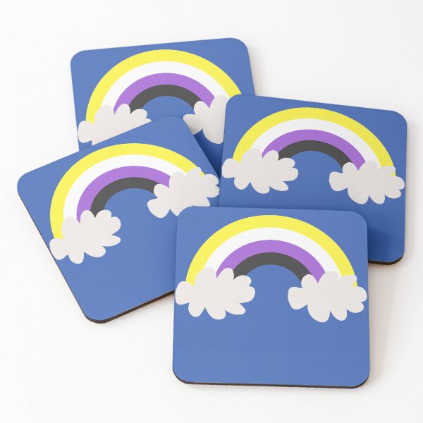 Aperçu de l'œuvre Nonbinary Pride Flag Rainbow  créée et vendue par Creations-By-Em.