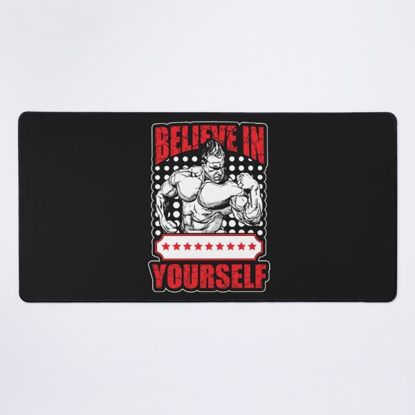 Item preview, Gym Workout motivation Believe In Yourself designed and sold by ClamenTaon.