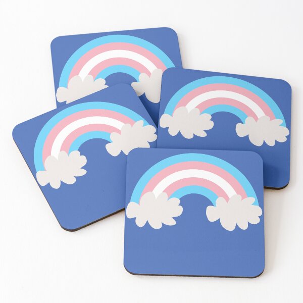 Aperçu de l'œuvre Transgender Pride Flag Rainbow  créée et vendue par Creations-By-Em.