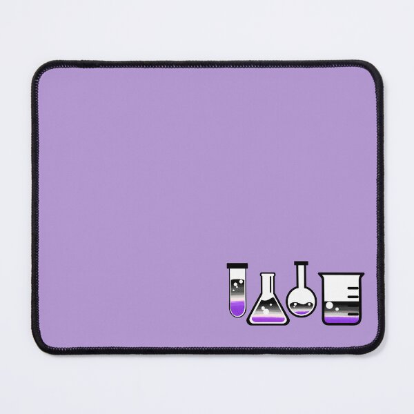 Item preview, Asexual Flag Lab Glassware designed and sold by studiousmage.